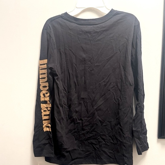 Timberland Boys' Long-Sleeve Crew Neck T-Shirt, Tee ahit, boys shirt - Picture 6 of 10